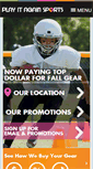Mobile Screenshot of playitagainsportslacrosse.com